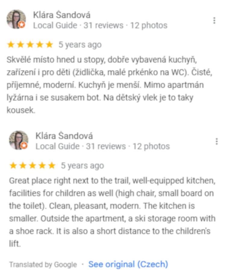 Elements Apartments & Veronika Boží Dar Zewnętrze zdjęcie